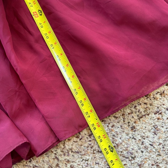 Weddington Way Cora Maxi Dress in Cabernet, Size 4 - Picture 9 of 10